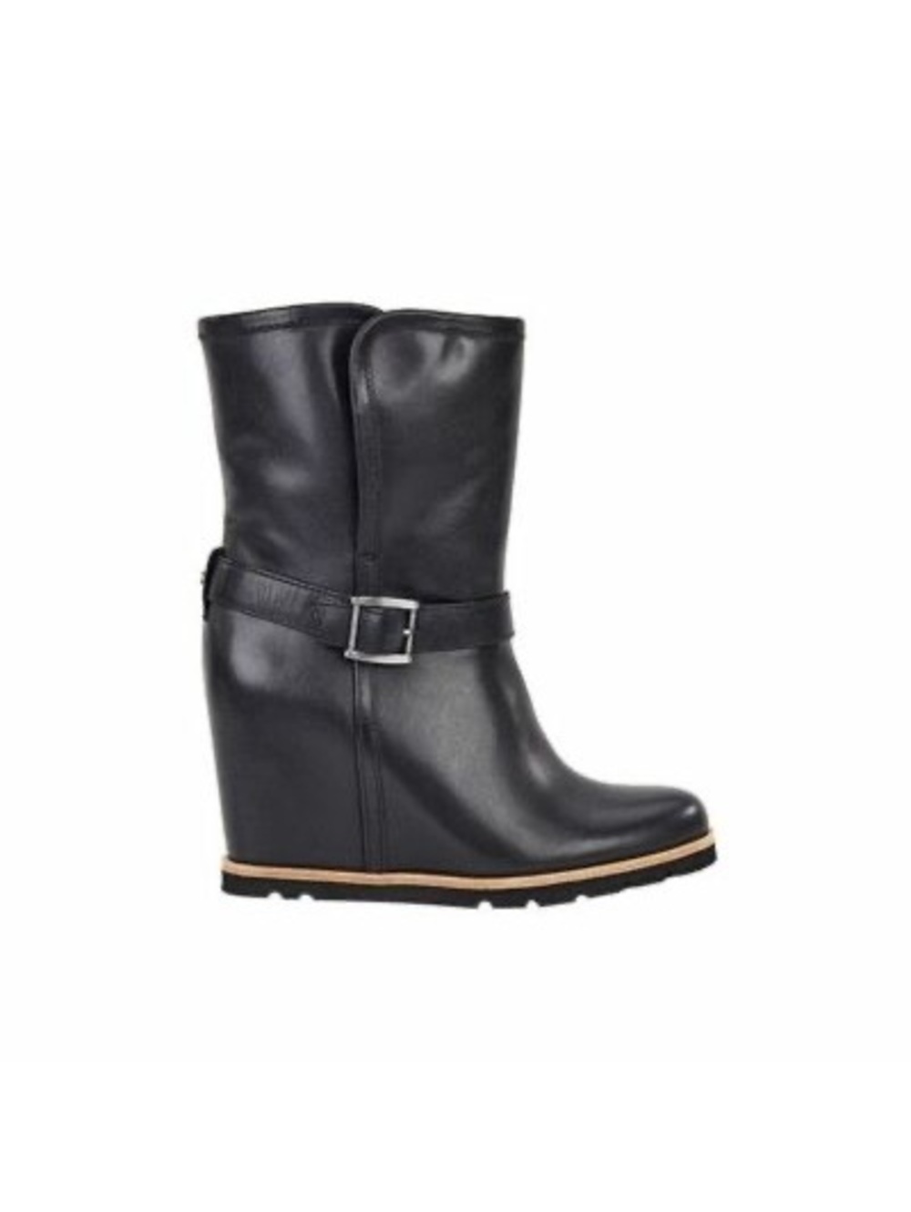 UGG ELLECIA BLACK BOOTS 10